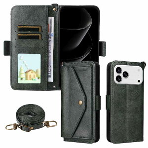 iPhone16e / 16 / 16 Pro / 16 Plus / 16 Pro Max iPhone17e / 17 / 17 Pro / 17 Air / 17 Pro Max �P�[�X �蒠�^ �V�����_�[ �X�g���b�v �|�P�b�g���[ ���U�[�P�[�X ���z ������ ��|�� �΂ߊ|�� �����Ղ�J�[�h���[ ��