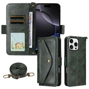 iPhone16e / 16 / 16 Pro / 16 Plus / 16 Pro Max iPhone17e / 17 / 17 Pro / 17 Air / 17 Pro Max �P�[�X �蒠�^ �V�����_�[ �X�g���b�v �|�P�b�g���[ ���U�[�P�[�X ���z ������ ��|�� �΂ߊ|�� �����Ղ�J�[�h���[ ��
