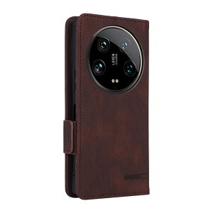 Xiaomi 14 Ultra 6.73�C���`�d�l�p�X�}�zPU���U�[�J�o�[ �P�[�X �蒠�^ �}�O�l�b�g �x���g ������� �|�P�b�g�S�ʕی삢����G�� �V���v�� �V���I�~14�E���g�� ��������