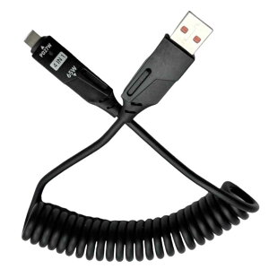 65W 4-in-1 i[[dP[u 1.5M XvORC USB-C to L/USB-C/USB-A }`foCXR[h Macbook/iPhone/iPad/Galaxy/Google Pixel/Switch Ή ̑ Androidm[gp\RAԁA^ubgp g