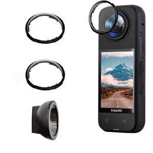 Insta360 X4�p �Ƃߍ��������Y�K�[�h �p�m���}�����Y�K���X�ی�~���[ �����Y�P�[�X �����Y�ی� �L���b�v �ی�t�B���^�[ �����ߗ� �ϏՌ� �L�Y�h�~ �h�o �A�N�V�����J���� �A�N�Z�T���[ ����