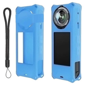 Insta360 X5 �A�N�V�����J���� �p�ی�V���R�� �J�o�[�{�����Y�L���b�v ����~�� �S�ʕی� �h���h�o �y�� �[�d�\ �ϏՌ��� �\�t�g �C���X�^360 X5 �p�m���}�J�����ی�P�[�X�y�{�̃J�o�[�{��