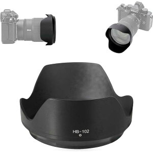 Nikon HB-102 t olbgYt[h݊i HB-102 }EgYt[h Ԍ` ݊ jR Nikon NIKKOR Z 24-120mm f/4 S/NIKKOR Z 28-400mm f/4-8 VR Yp U77mmیtB^[  YLbv 