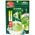 【送料無料・一部地域除く】伊藤園　おーいお茶　濃い茶抹茶入りさらさら緑茶　40g×6本セット