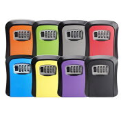 鍵の金庫 シェアキーボックス 鍵の管理 ボックス 4ダイヤル式 固定型 キー暗証番号型 事務所 工場 共有 …