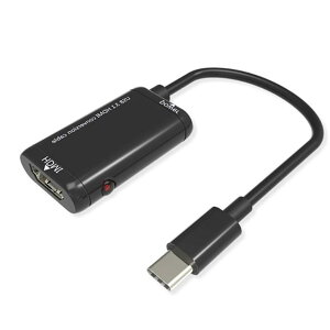 Android ̉ʂerɉf@~[O 1080P HDMI rfI A_v^[ Ro[^[ P[u HD TV ^CvC USB3.1 tecc-miacable@[[֔E]