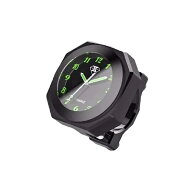 IPX7級 防水 バイク用 アナログ 時計 クロック オートバイ 自転車 対応 ハンドルバー ドレスアップ　tecc…