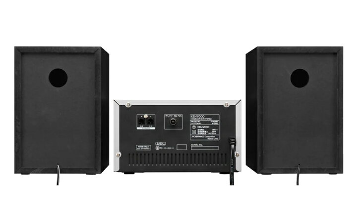 楽天市場】KENWOOD m-eb50-s コンパクトHi-Fiシステム システムコンポ 