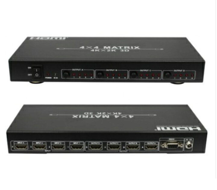 楽天市場】TEC テック THD44MSP-4K60S 4入力4出力4切替 HDMIマトリクス 