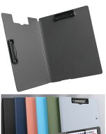 クリップボード 二つ折り ダブルクリップ A4 横型 縦型 折り畳み 折りたたみ バインダー ファイル クリッ…