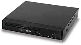 【アウトレット再生品】TEES HDMI端子付き DVDプレーヤー リモコン付 [再生専用] ブラック コンパクト CDをUSBに録音可能 HDMI対応 DVDプレーヤ SDスロット搭載