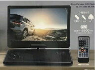 【訳あり：再生品】TEES 14.1型液晶 14.1インチ ポータブルDVDプレーヤー 3電源 車載対応 WIFI MIRACAST…