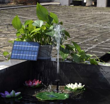 ソーラーポンプ 新作 電気代0円 ソーラーパネルで省エネ仕様 《週末限定タイムセール》 送料無料 DAR-SP001 お庭の噴水や池でも使えるソーラー池ポンプ