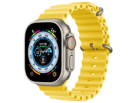 【訳あり品】【箱破損】【未開封・未使用】Apple Watch Ultra GPS+Cellularモデル 49mm MNHG3J/A [イエローオーシャンバンド]　 (30日間保証）