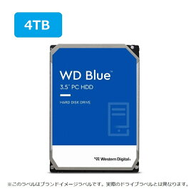 WESTERN DIGITAL 3.5インチ内蔵HDD4TB WD40EZAX [4TB 5400]【代理店1年保証】