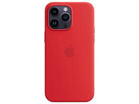 【中古】【箱破損】【未開封・未使用】Apple MagSafe対応 iPhone 14 Pro Max シリコーンケース （PRODUCT） RED [MPTR3FE/A](30日間保証）