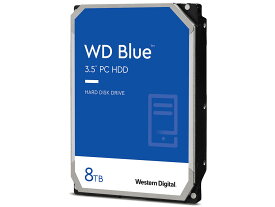 WesternDigital 内蔵HDD WD Blue【3.5インチ/8TB/SATA 6Gb/s/128MB/5640rpm/CMR/ WD80EAZZ【代理店1年保証】