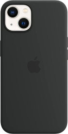 【中古】【箱破損】【未開封・未使用】Apple MagSafe対応 iPhone 13 シリコーンケース ミッドナイト MM2A3FEA(30日間保証）