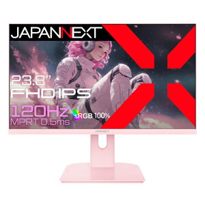 �y�s���N���f���zJAPANNEXT 23.8�C���` IPS�p�l������ 120Hz/0.5ms(MPRT)�Ή� �t��HD(1920x1080)�𑜓x �Q�[�~���O���j�^�[ JN-IPS238G120F-PK