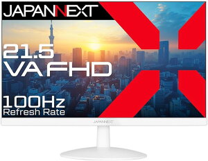 �y�z���C�g���f���zJAPANNEXT 21.5�C���` VA�p�l������ �t��HD(1920x1080)�𑜓x �t�����j�^�[(�z���C�g) JN-V215F2-W