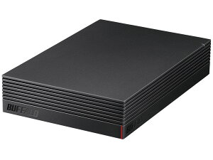 BUFFALO USB3.2(Gen1)�Ή� �O�t��HDD 6TB-�u���b�N [HD-EDC6U3-BA]