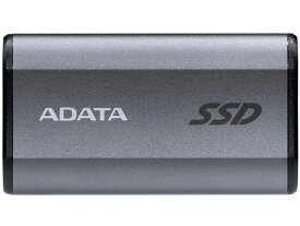 ADATA ポータブルSSD 500GB Elite SE880 AELI-SE880-500GCGY [チタングレー]