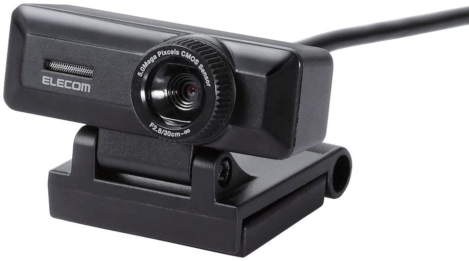 エレコム 高精細Full お金を節約 UCAM-C750FBBK HD対応500万画素Webカメラ 新色