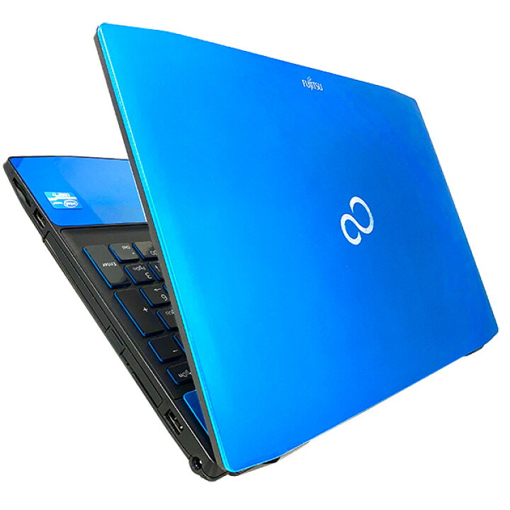 楽天市場】ノートパソコン 中古 Office付き アクアブルー タッチ対応  