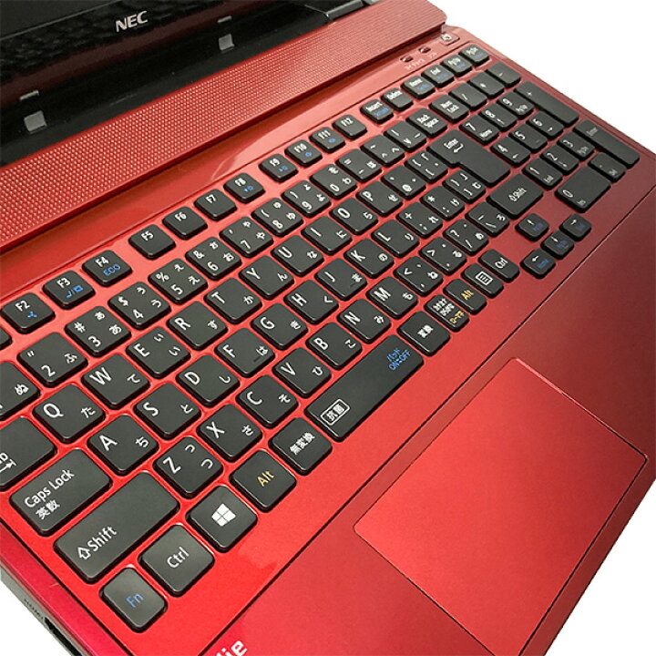 楽天市場】ノートパソコン 中古 Office付き 赤 レッド カラー 
