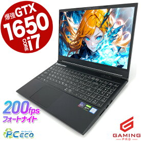 ゲーミングpc 中古パソコン 中古 ノートパソコン ゲーミングノート ゲーミングパソコン 動画編集 一品物 ゲーム配信 訳あり Windows11 Home GALLERIA ガレリア GCR1650GF Corei7 16GBメモリ 15.6型 中古 パソコン ノートパソコン