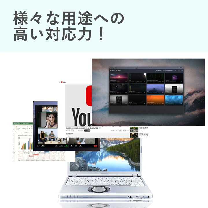 楽天市場】【中古】 Panasonic レッツノートCF-LV8 / 14インチFHD 