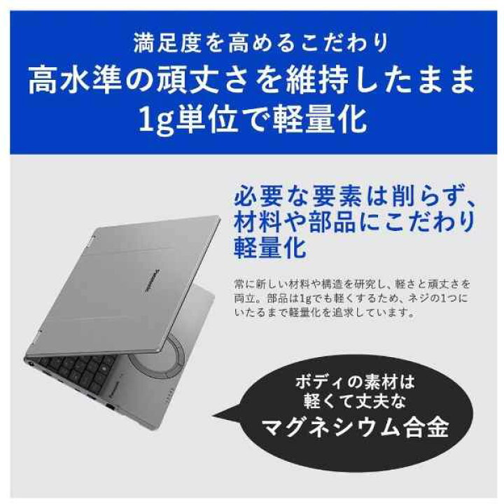楽天市場】【中古】 Panasonic レッツノートCF-QV9 2in1モデル / Win11 