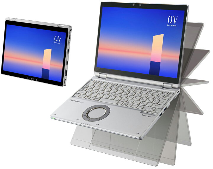 楽天市場】Panasonic レッツノートCF-QV8 2in1モデル / Win11搭載 / 第 