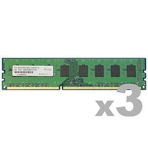 yzAhebN ADS10600D-4G3 DDR3-1333 240pin UDIMM 4GB×3y݌ɖڈ:񂹁z