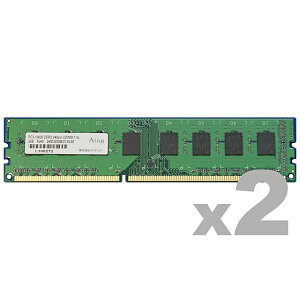 yzAhebN ADS10600D-2GW DDR3-1333 240pin UDIMM 2GB×2y݌ɖڈ:񂹁z