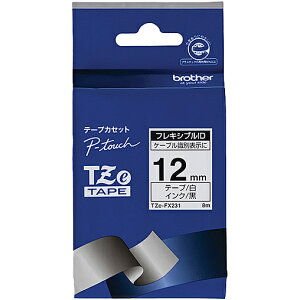 �y�u���U�[�����z�s�[�^�b�` ���~�l�[�g�e�[�v TZe-FX231 ��12mm (������/ ��/ �t���L�V�u��ID)�y�݌ɖڈ�:�����񂹁z| �e�[�v ���x�� ���x�����C�^�[ �����e�[�v �J�[�g���b�W �e�[�v���C�^�[