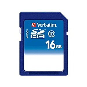 �y���������zVerbatim SDHC16GJVB1 SDHC�J�[�h 16GB Class 10�y�݌ɖڈ�:�����񂹁z