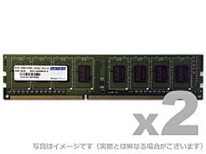 yzAhebN ADS12800D-L8GW DDR3L-1600 240pin UDIMM 8GB×2 dy݌ɖڈ:񂹁z