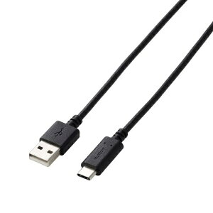 ELECOM GM-AC20BK USB2.0�P�[�u��/ PS5�Ή�/ A-C�^�C�v/ �m�[�}��/ 2.0m/ �u���b�N�y�݌ɖڈ�:�����񂹁z| �p�\�R�����Ӌ@�� USB�P�[�u�� USB-C�P�[�u�� USB A-C USB(A-C)