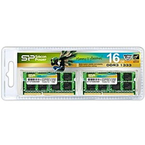 yzVRp[ SP016GBSTU133N22 W[ 204Pin SO-DIMM DDR3-1333(PC3-10600) 8GB×2g uX^[pbNy݌ɖڈ:񂹁z