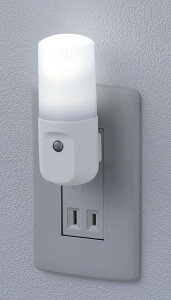 ELPA PM-L160(W) LED�Z���T�[�t���C�g �z���C�g�y�݌ɖڈ�:�����񂹁z