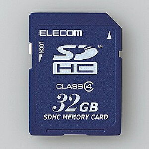 yzELECOM MF-FSD032GC4/H SDHCJ[h/ Class4/ 32GB/ @lp/ ȈՃpbP[Wy݌ɖڈ:񂹁z