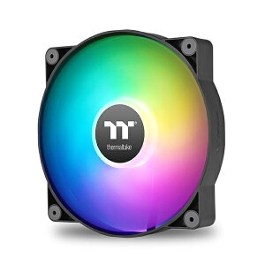 yzThermaltake CL-F179-PL20SW-A PCP[Xt@ CT200 ARGB Sync PC Cooling Fan Single Pack Blacky݌ɖڈ:񂹁z