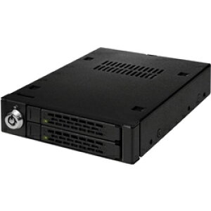 yzICY DOCK MB992SK-B ICYDOCK@2x 2.5C` SAS/ SATAHDD/ SSD ڗp[ouP[X@3.5C`xCTCYy݌ɖڈ:񂹁z