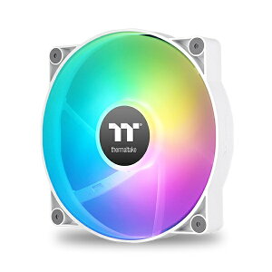 yzThermaltake CL-F180-PL20SW-A PCP[Xt@ CT200 ARGB Sync PC Cooling Fan Single Pack Whitey݌ɖڈ:񂹁z