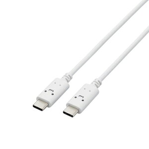 ELECOM MPA-CCF10WF USB Type-C to USB Type-CP[u/ USB Power DeliveryΉ/ ^Cv/ 1.0m/ 낿(zCg×ubN)y݌ɖڈ:񂹁z