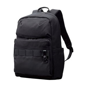 �y���������zELECOM BM-BPSDBK �o�b�N�p�b�N/ �����^�C�v/ 15.6inch/ 20L/ �������H/ ���ϋv�t�@�X�i�[�̗p/ �u���b�N�y�݌ɖڈ�:�����񂹁z