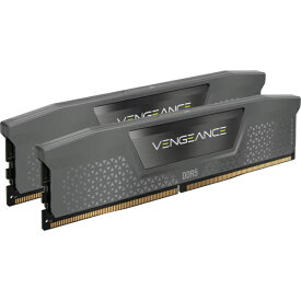 【送料無料】コルセア(メモリ) CMK48GX5M2B6000Z30 DDR5 6000MT/ s 48GB(24GBx2) UDIMM 30-36-36-76 XMP 3.0 ＆ AMD EXPO VENGEANCE DDR5 Grey 1.40V【在庫目安:お取り寄せ】
