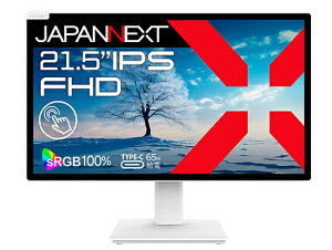 y݌ɖڈ:zyzJAPANNEXT JN-IPS2152FHDR-C65W-T ^b`plΉtfBXvC 21.5^/ 1920×1080/ HDMIAUSB-C×1/ zCg/ Xs[J[L/ 2Nۏ