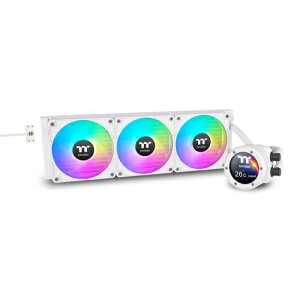 yzThermaltake CL-W428-PL14SW-A ȈՐCPUN[[ TH420 V2 Ultra EX ARGB Sync Snow Editiony݌ɖڈ:񂹁z